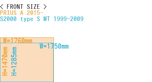 #PRIUS A 2015- + S2000 type S MT 1999-2009